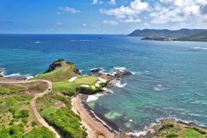 Cabot Saint Lucia (Point Hardy) 16th Beach Aerial